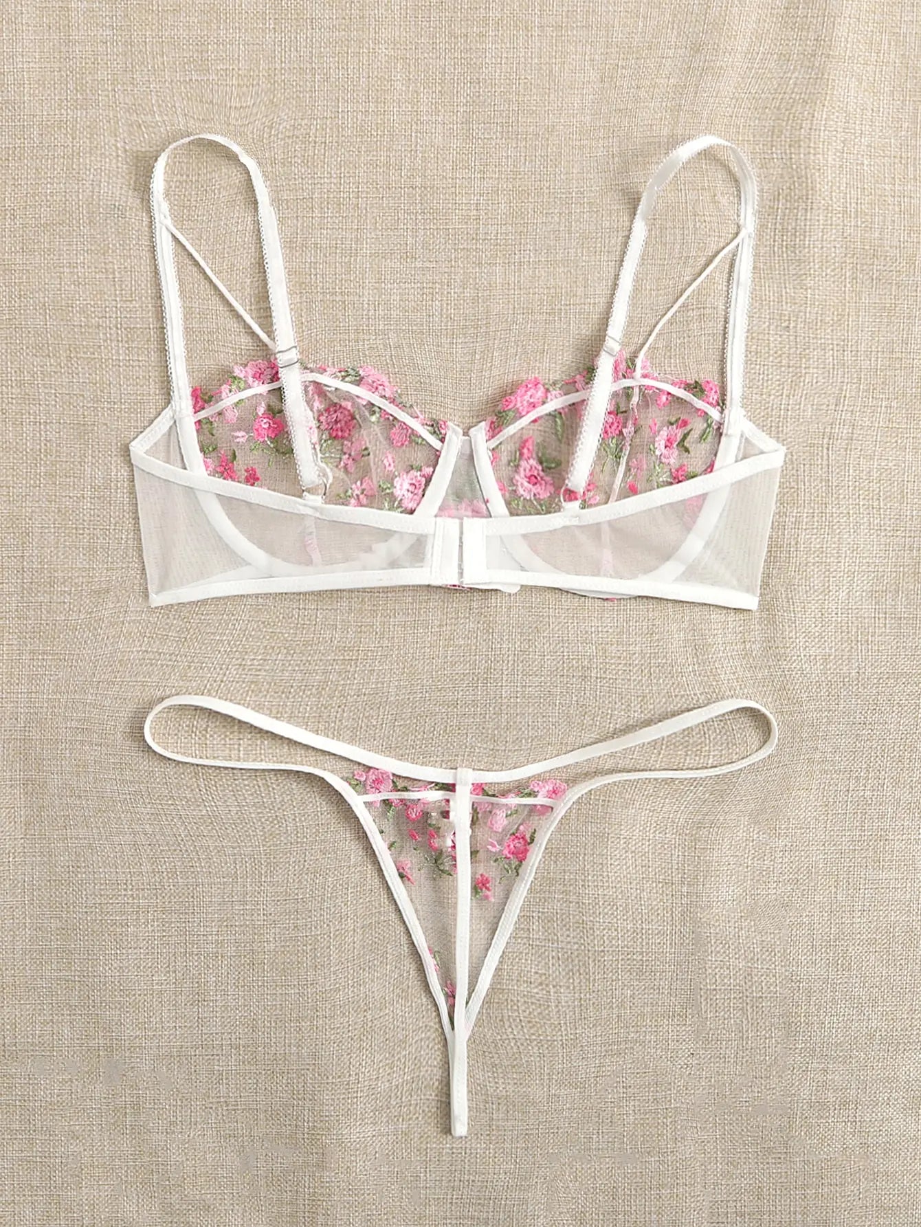 2 Pieces Short Skin Care Kits Breves Exotic Sets Lingerie Women'S Underwear Sexy Erotic Underwire Bra Brief Set Women 2023