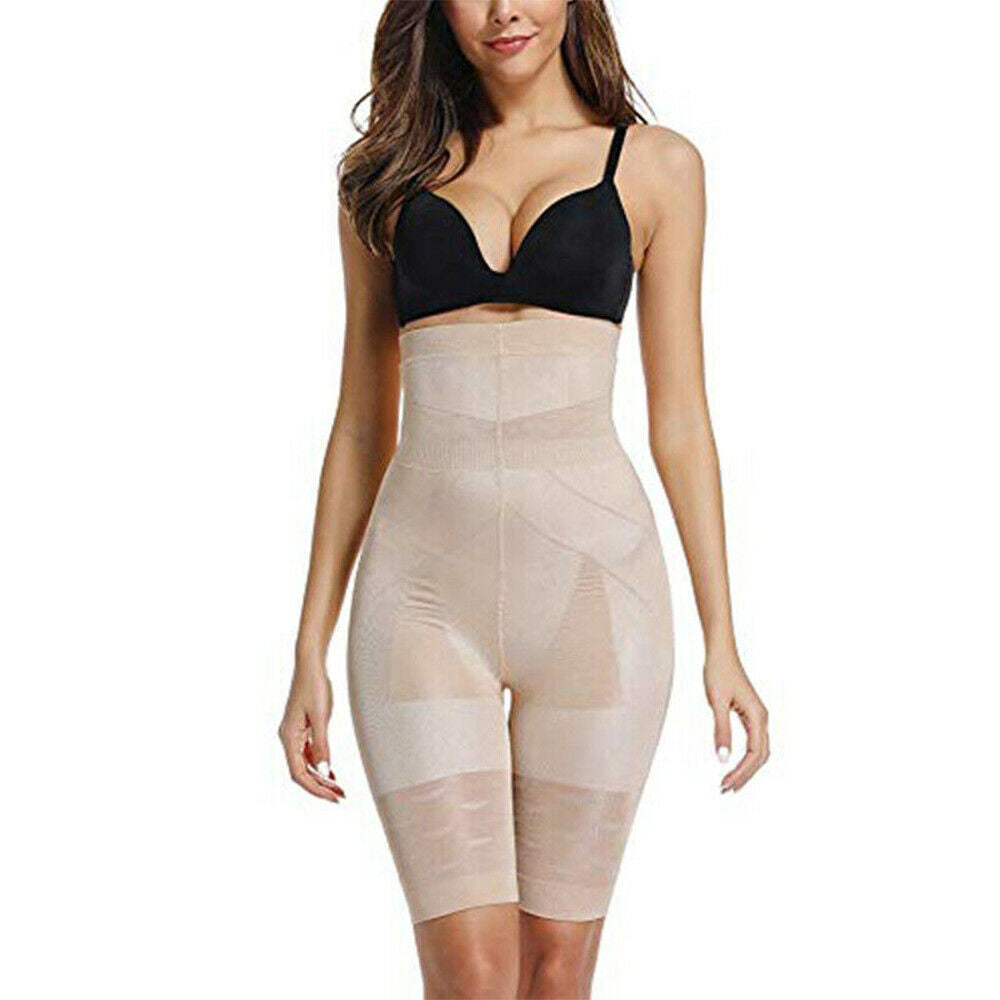 US Women High-Waist Trainer Shaper Tummy Control Body Panties Shapewear Slimming