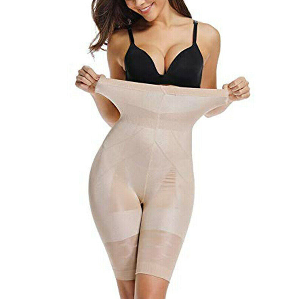 US Women High-Waist Trainer Shaper Tummy Control Body Panties Shapewear Slimming