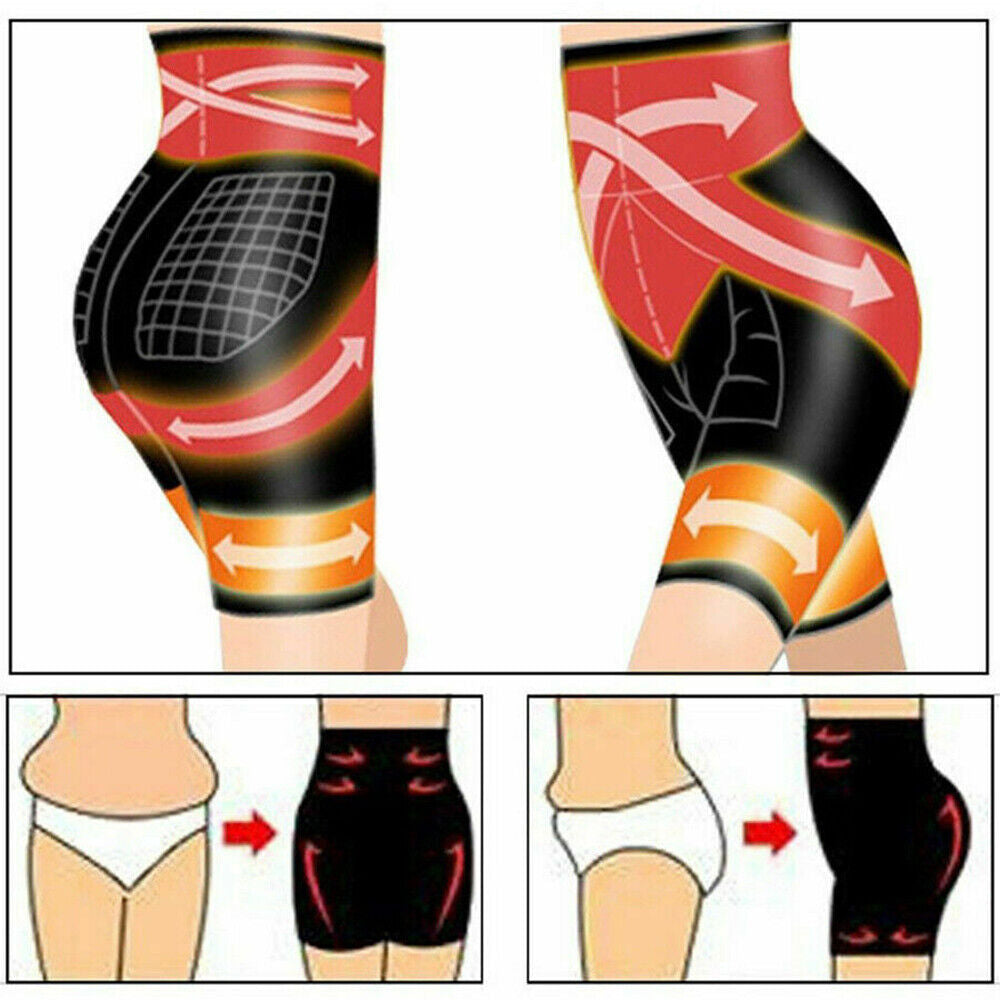 US Women High-Waist Trainer Shaper Tummy Control Body Panties Shapewear Slimming