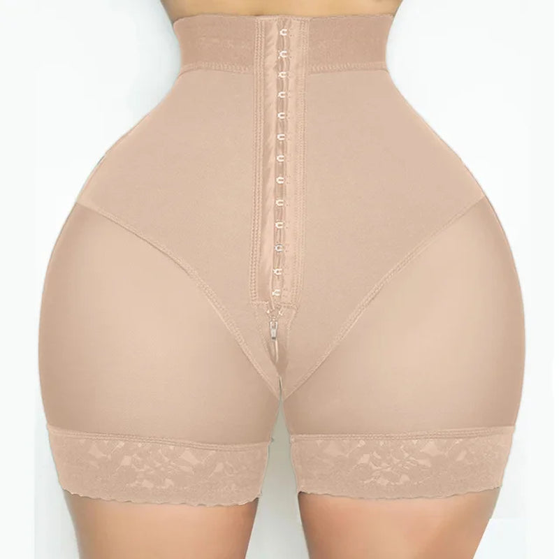 Fajas Slimming Lace Butt Lifter Charming Curves Butt Lifting BBL Hourglass Figure Shorts Waist Trainer Compression Shaper
