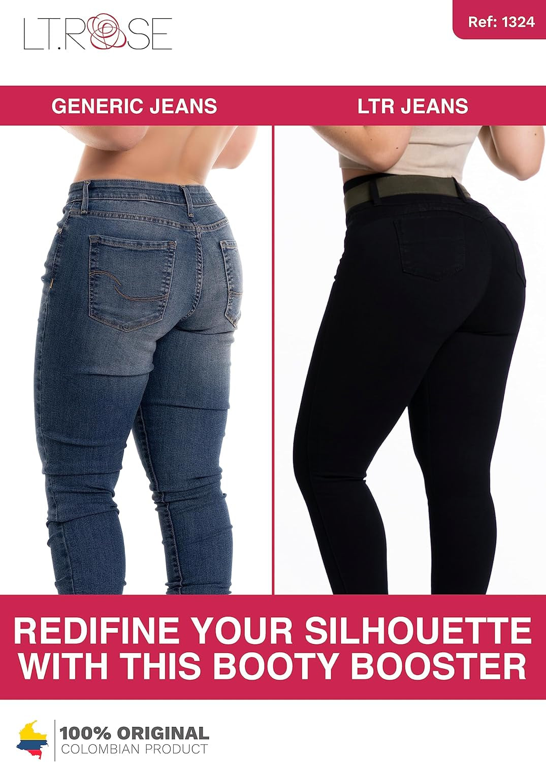 Butt Lifting Colombian Jeans Pantalones Colombianos Levanta Cola
