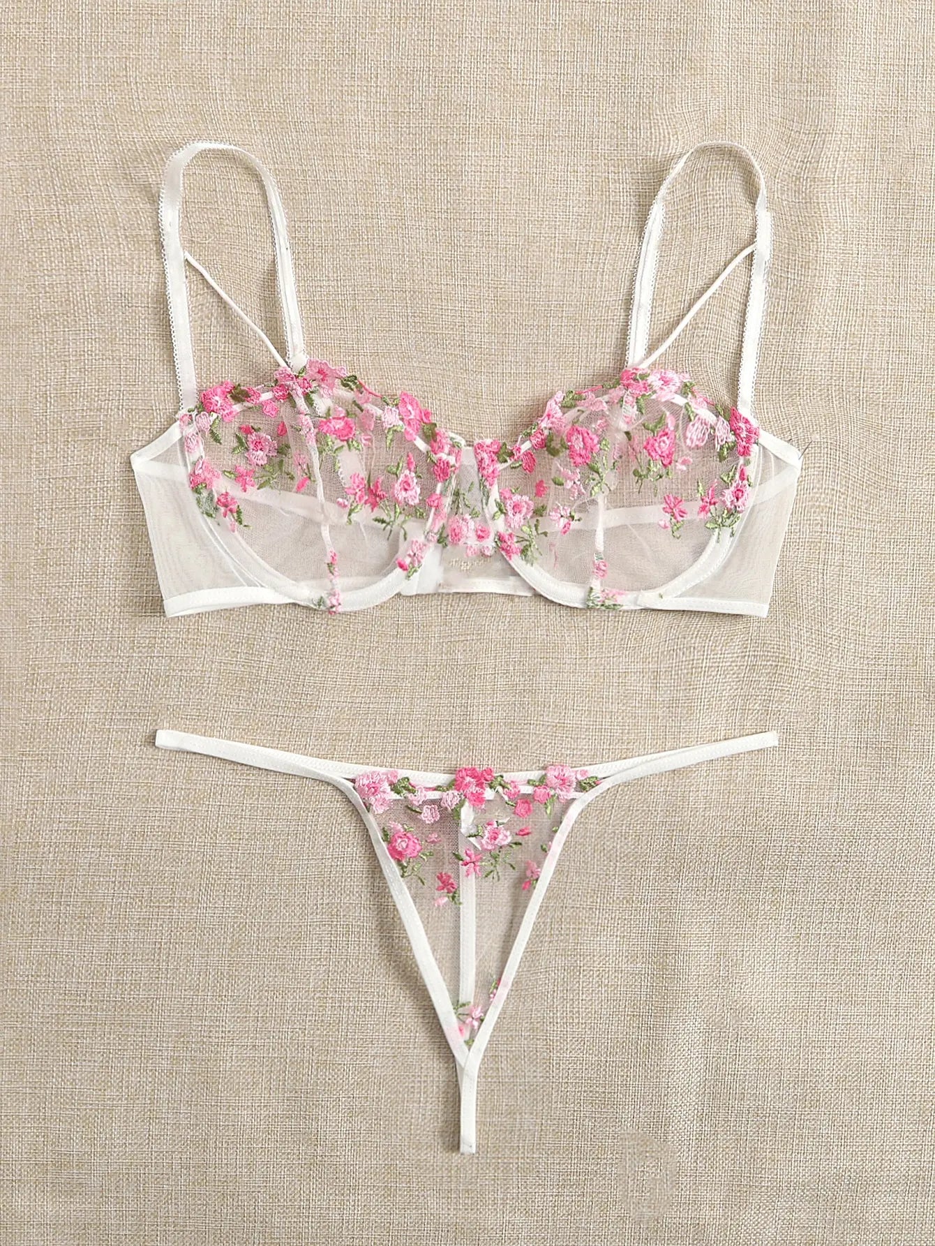2 Pieces Short Skin Care Kits Breves Exotic Sets Lingerie Women'S Underwear Sexy Erotic Underwire Bra Brief Set Women 2023