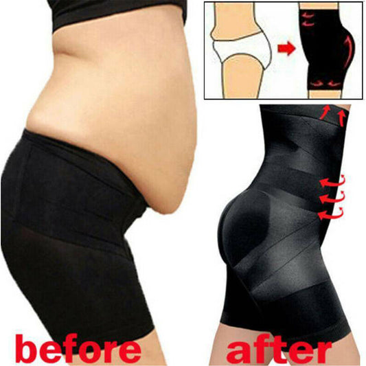 US Women High-Waist Trainer Shaper Tummy Control Body Panties Shapewear Slimming